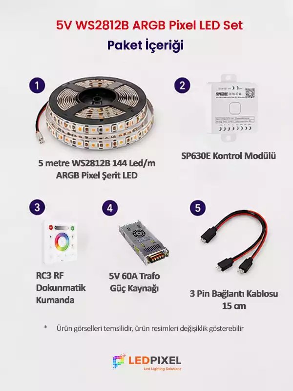 SP630E Bluetooth LED Kontrol Cihazı