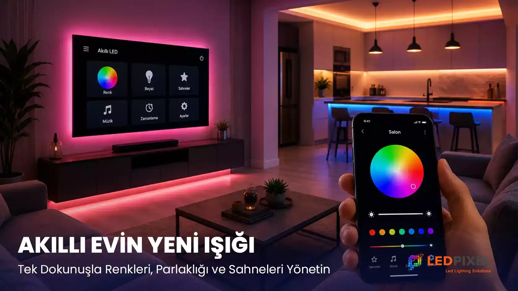 Akıllı Ev Aydınlatma Sistemleri
