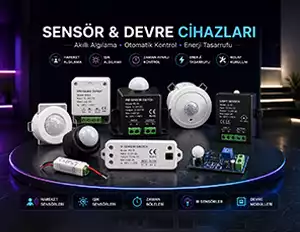LED sensör devre kartları ve cihazları